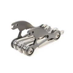   TROIKA Szerszám kerékpárhoz, 18 funkció, TROIKA "Bike Multitool", ezüst