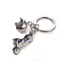 TROIKA Kulcstartó, 2 charm dísszel, SWAROVSKI® kristályokkal, TROIKA "Key cruising"