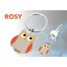 TROIKA Kulcstartó, TROIKA "Rosy", szürke
