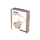 TROIKA Kulcstartó, TROIKA "Rosy", szürke
