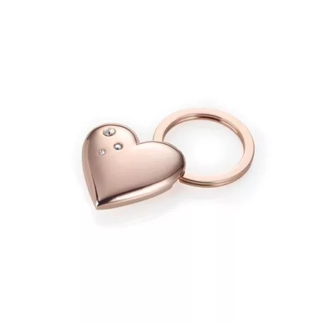 TROIKA Kulcstartó, SWAROVSKI® kristályokkal, TROIKA, "Girls Best Friend Rosy" Shiny