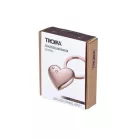 TROIKA Kulcstartó, SWAROVSKI® kristályokkal, TROIKA, "Girls Best Friend Rosy" Shiny
