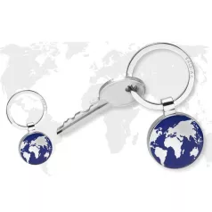   TROIKA Kulcstartó, TROIKA "Around the world", kék