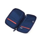 TROIKA Dokumentumtároló, utazáshoz, RFID védelemmel, TROIKA "Safe flight", sötétkék