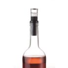 TROIKA Bornyitó szett, kés, vákuumozó dugó, TROIKA, fekete-piros