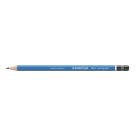 STAEDTLER Grafitceruza, 2B, hatszögletű, STAEDTLER "Mars Lumograph 100"