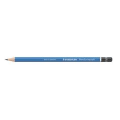   STAEDTLER Grafitceruza, 2B, hatszögletű, STAEDTLER "Mars Lumograph 100"