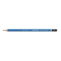   STAEDTLER Grafitceruza, B, hatszögletű, STAEDTLER "Mars Lumograph 100"