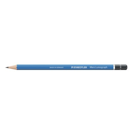 STAEDTLER Grafitceruza, B, hatszögletű, STAEDTLER "Mars Lumograph 100"