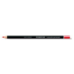   STAEDTLER Jelölőceruza, mindenre író, vízálló (glasochrom), STAEDTLER "Lumocolor 108 20", piros