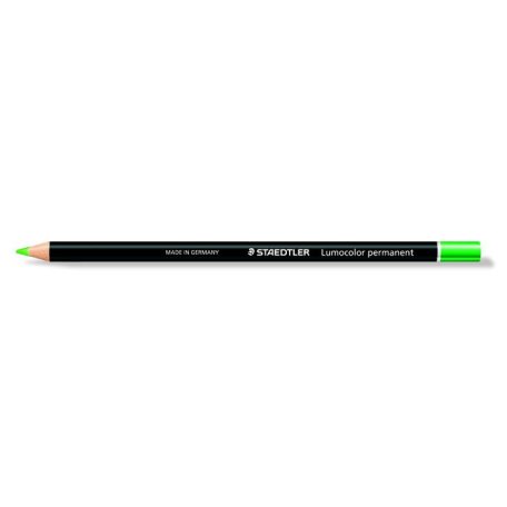 STAEDTLER Jelölőceruza, mindenre író, vízálló (glasochrom), STAEDTLER "Lumocolor 108 20", zöld