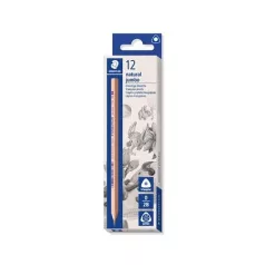   STAEDTLER Grafitceruza, 2B, háromszögletű, vastag, STAEDTLER "Noris® natural jumbo 119N"