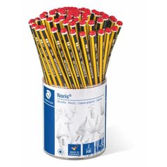   STAEDTLER Grafitceruza display, HB, hatszögletű, STAEDTLER "Noris"