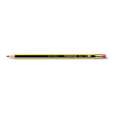   STAEDTLER Grafitceruza radírral, HB, hatszögletű, STAEDTLER "Noris 122"