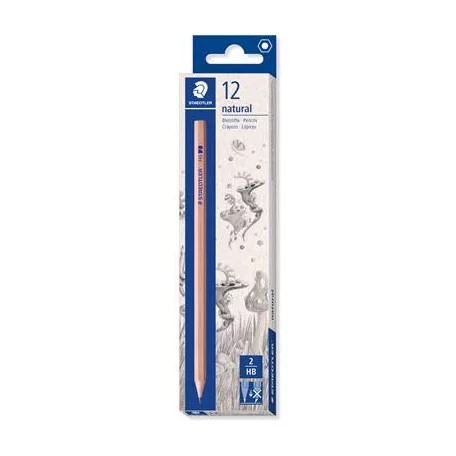 STAEDTLER Grafitceruza, HB, hatszögletű, STAEDTLER "Noris® natural 130 60N"