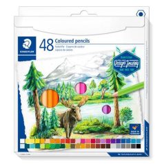   STAEDTLER Színes ceruza készlet, hatszögletű, STAEDTLER "146C", 48 különböző szín