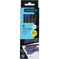  SCHNEIDER Golyóstoll készlet, 0,7 mm, kupakos, SCHNEIDER "Slider Edge XB", vegyes színek