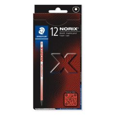   STAEDTLER Grafitceruza, HB, STAEDTLER "Norix® 181", piros