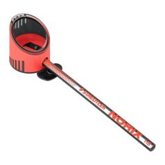   STAEDTLER Grafitceruza készlet, hegyezővel, radírral, HB, STAEDTLER "Norix® 181", piros