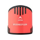 STAEDTLER Grafitceruza készlet, hegyezővel, radírral, HB, STAEDTLER "Norix® 181", piros