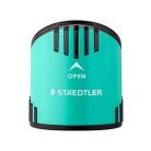 STAEDTLER Grafitceruza készlet, hegyezővel, radírral, HB, STAEDTLER "Norix® 181", zöld