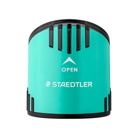 STAEDTLER Grafitceruza készlet, hegyezővel, radírral, HB, STAEDTLER "Norix® 181", zöld