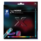 STAEDTLER Színes ceruza készlet, STAEDTLER "Norix® 186", 24 különböző szín