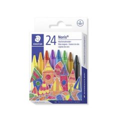   STAEDTLER Zsírkréta, STAEDTLER "Noris 220", 24 különböző szín