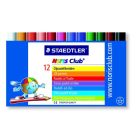 STAEDTLER Olajpasztell kréta, STAEDTLER "Noris 241", 12 különböző szín