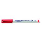 STAEDTLER Táblamarker, 1 mm, M, kúpos, STAEDTLER "Lumocolor 301", piros