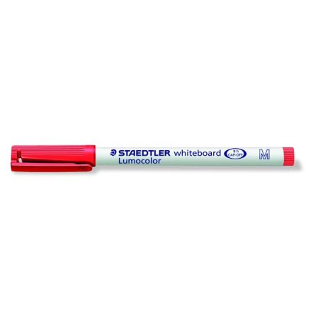 STAEDTLER Táblamarker, 1 mm, M, kúpos, STAEDTLER "Lumocolor 301", piros