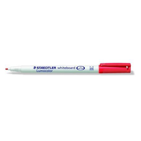 STAEDTLER Táblamarker, 1 mm, M, kúpos, STAEDTLER "Lumocolor 301", piros