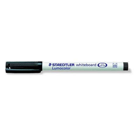 STAEDTLER Táblamarker, 1 mm, M, kúpos, STAEDTLER "Lumocolor 301", fekete
