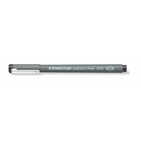 STAEDTLER Tusfilc, 0,05 mm, STAEDTLER "Pigment Liner 308", fekete