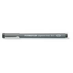   STAEDTLER Tusfilc, 0,1 mm, STAEDTLER "Pigment Liner 308", fekete