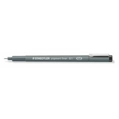   STAEDTLER Tusfilc, 0,1 mm, STAEDTLER "Pigment Liner 308", fekete