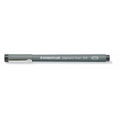   STAEDTLER Tusfilc, 0,3 mm, STAEDTLER "Pigment Liner 308", fekete