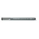 STAEDTLER Tusfilc, 0,4 mm, STAEDTLER "Pigment Liner 308", fekete