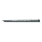 STAEDTLER Tusfilc, 0,5 mm, STAEDTLER "Pigment Liner 308", fekete