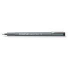 STAEDTLER Tusfilc, 1 mm, STAEDTLER "Pigment Liner 308", fekete