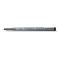   STAEDTLER Tusfilc, 1 mm, STAEDTLER "Pigment Liner 308", fekete