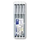 STAEDTLER Tusfilc készlet, STAEDTLER "Pigment Liner 308", fekete