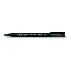   STAEDTLER Alkoholos marker, OHP, 0,4 mm, STAEDTLER "Lumocolor® 313 S", fekete