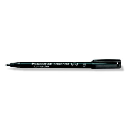 STAEDTLER Alkoholos marker, OHP, 0,4 mm, STAEDTLER "Lumocolor® 313 S", fekete