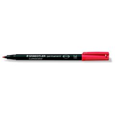   STAEDTLER Alkoholos marker, OHP, 1 mm, STAEDTLER "Lumocolor® 317 M", piros