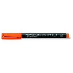   STAEDTLER Alkoholos marker, OHP, 1 mm, STAEDTLER "Lumocolor® 317 M", narancssárga