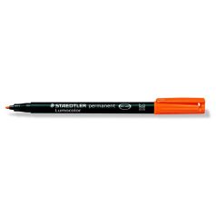   STAEDTLER Alkoholos marker, OHP, 1 mm, STAEDTLER "Lumocolor® 317 M", narancssárga