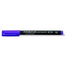 STAEDTLER Alkoholos marker, OHP, 1 mm, STAEDTLER "Lumocolor® 317 M", lila