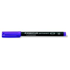   STAEDTLER Alkoholos marker, OHP, 1 mm, STAEDTLER "Lumocolor® 317 M", lila