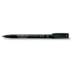   STAEDTLER Alkoholos marker, OHP, 1 mm, STAEDTLER "Lumocolor® 317 M", fekete